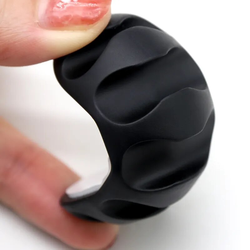 Round Design Silicone USB Cable Organizer flexible