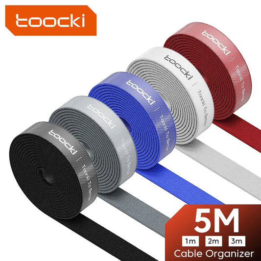 Toocki Hook and loop  Cable managemnt tape various colours