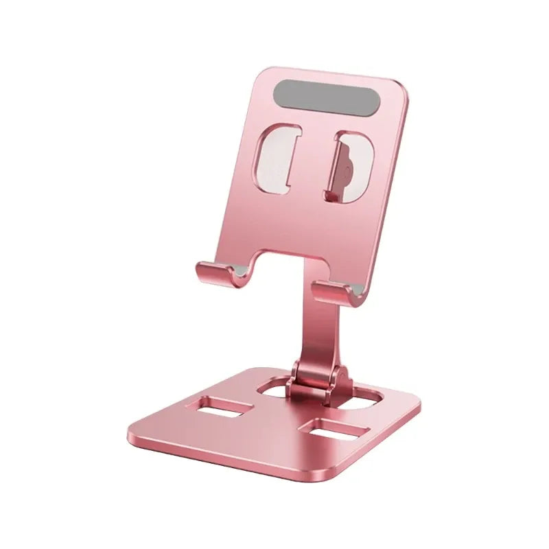 Portable Tablet Holder Pink on White
