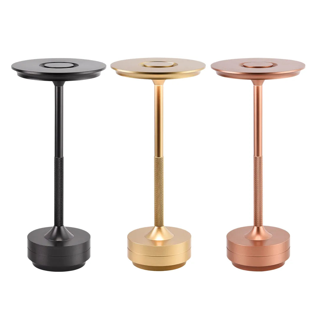 Portable Desk lamp Balck Gold and Copper