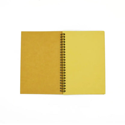 Notebook - Sketchbook - Blank page Brown inside page brown
