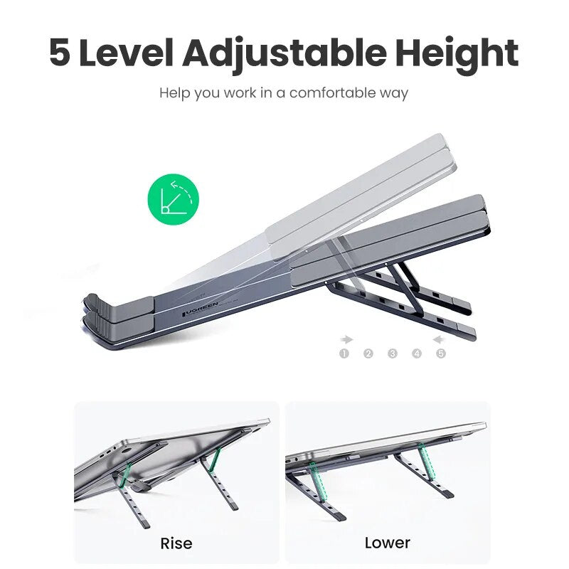 UGREEN Laptop Stand adjustments