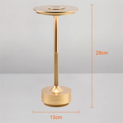 Portable Desk lamp with dimensions