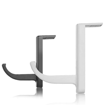 Universal Headphone Headset Hanger in black and White