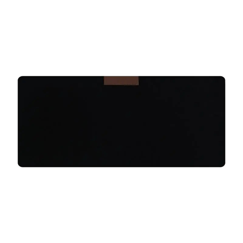 Felt mousepad or deskpad, Top view Charcoal Black